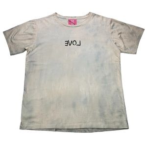 One Teaspoon LOVE Organic Cotton Crew Tee, M